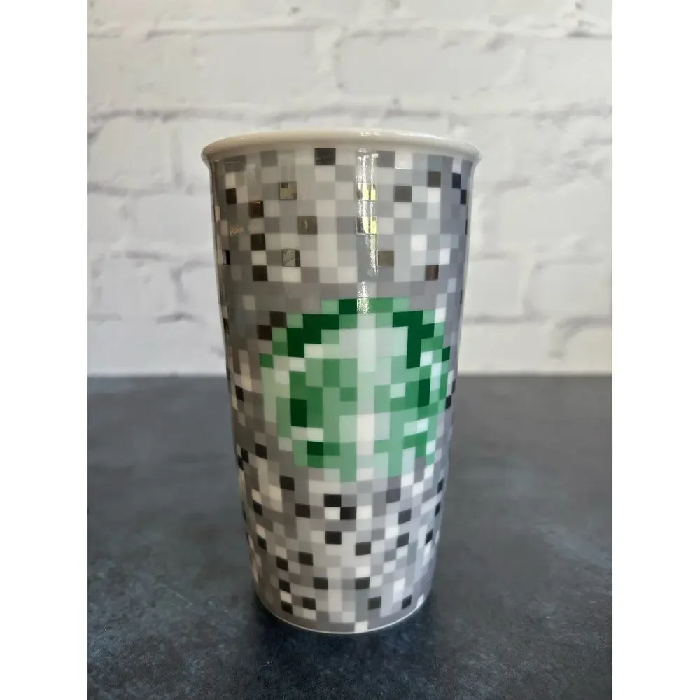 Starbucks X Rodarte Pixel Coffee Tumbler 2012 - Picture 1 of 8